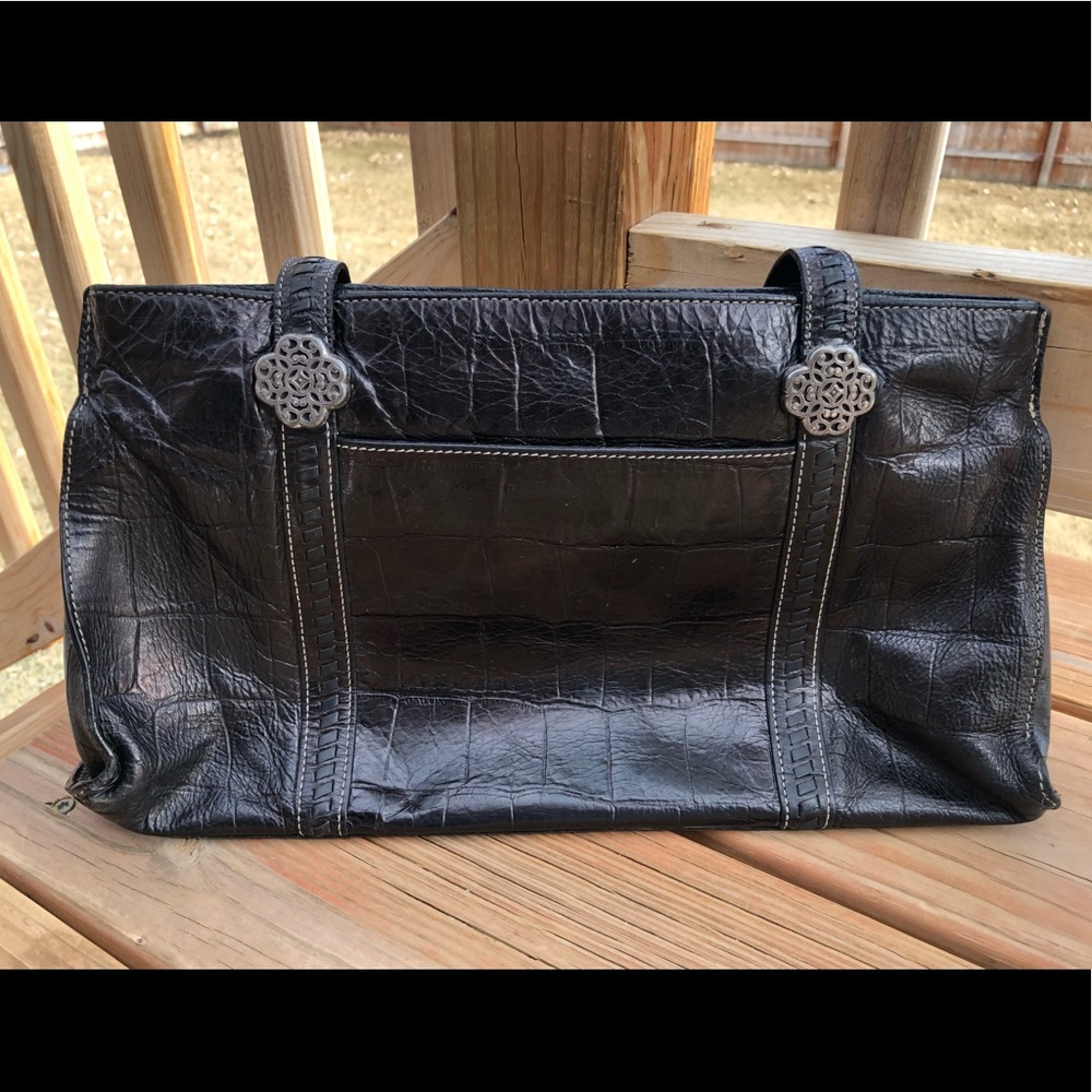 Brighton Black Leather Purse